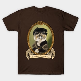 Renaissance Cat - Lord Augustus Pomeroy the Noble T-Shirt